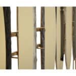 Oligram fali dekoráció arany/fekete/törtfehér 149x5x70 cm