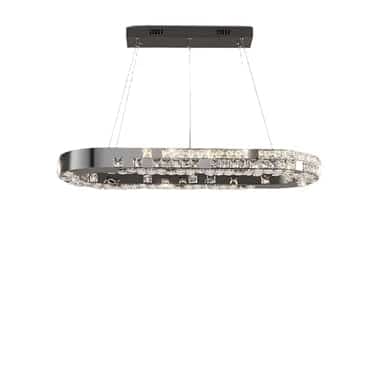 CRYSTAL S ovális függőlámpa 91x34 cm CRYSTAL S ovális függőlámpa 91x34 cm