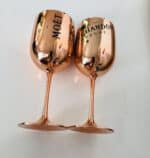 Plastik Pezsgős Pohár Rosé Gold