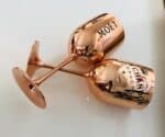 Plastik Pezsgős Pohár Rosé Gold