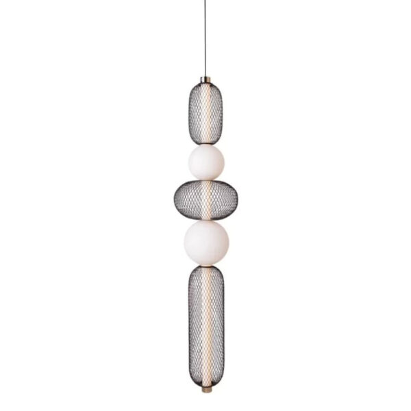 MESH TOTEM 2 égős függőlámpa fekete