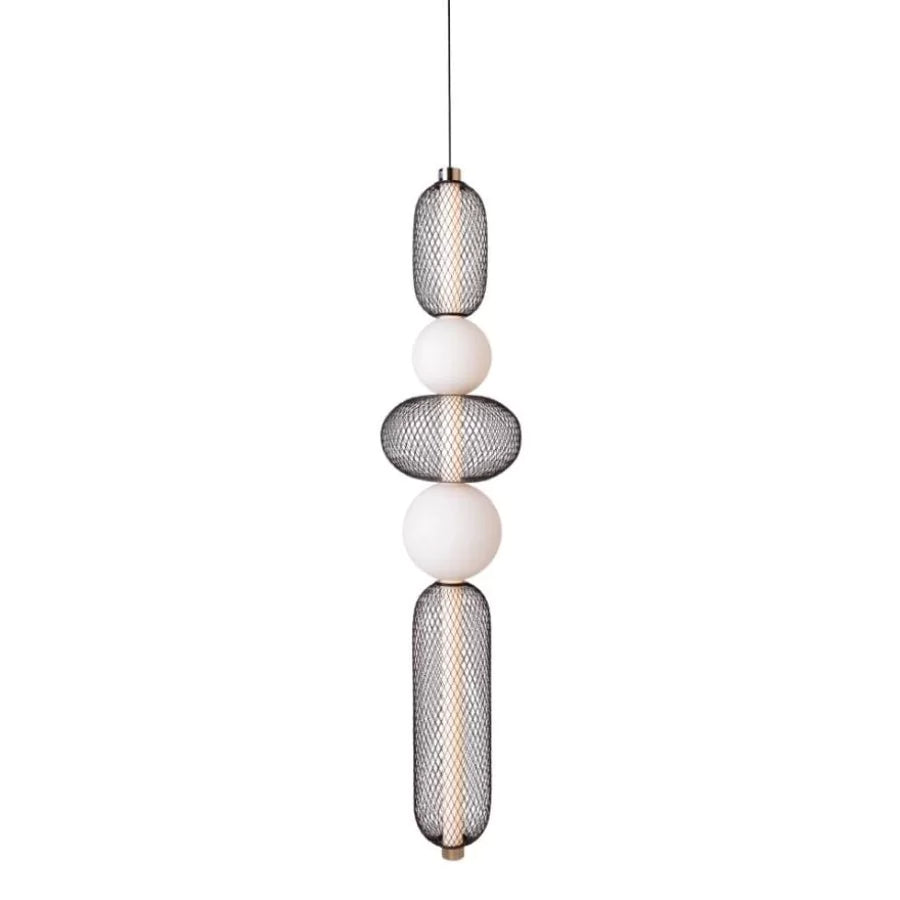 MESH TOTEM 2 égős függőlámpa fekete MESH TOTEM 2 égős függőlámpa fekete