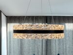 LED luxusos függesztett kristálycsillár + távvezérlő 80W - TA2303/B