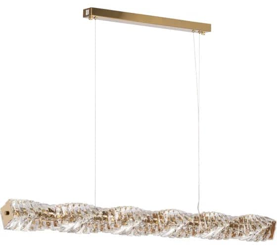 ALORA Arany Kristály Függőlámpa 100cm