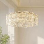 ARE Arany Kristály függőlámpa 60cm