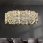 ARE Arany Kristály föggőlámpa 50cm