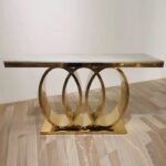 Art Gold Flow KOnzolasztal