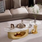 Glam Gold Ball Dohányzóasztal Szett