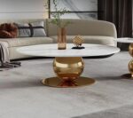 Glam Gold Snow Dohányzóasztal Szett