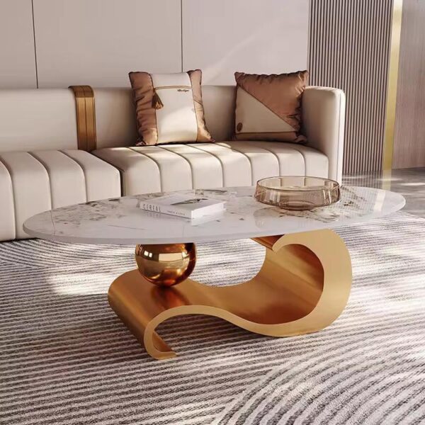 Glam Gold Wall Dohányzóasztal