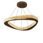 ALLE Krom Kristály Föggőlámpa 80cm